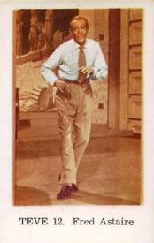1962 Dutch Gum Series TEVE #TEVE12 Fred Astaire Front