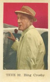 1962 Dutch Gum Series TEVE #TEVE32 Bing Crosby Front
