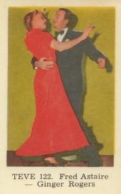 1962 Dutch Gum Series TEVE #TEVE122 Fred Astaire / Ginger Rogers Front