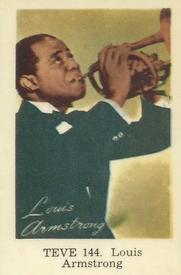 1962 Dutch Gum Series TEVE #TEVE144 Louis Armstrong Front