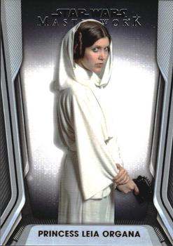 2021 Topps Star Wars Masterwork #79 Princess Leia Organa Front