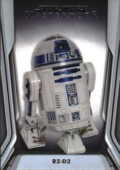 2021 Topps Star Wars Masterwork #83 R2-D2 Front