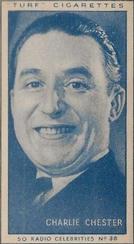 1947 Turf Radio Celebrities #38 Charlie Chester Front