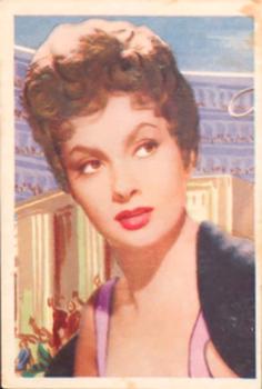 1955 Parkhurst Movie and TV Stars (V339-8) #43 Gina Lollobrigida Front
