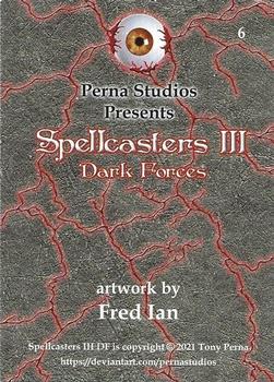 2021 Perna Studios Spellcasters III Dark Forces #6 Fred Ian Back