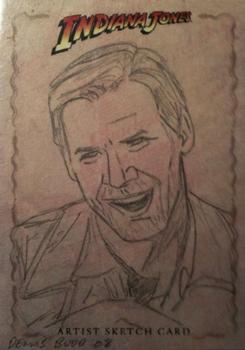 2008 Topps Indiana Jones Heritage - Sketch Cards #NNO Dennis Budd Front