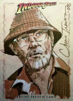 2008 Topps Indiana Jones Heritage - Sketch Cards #NNO Chris Trevas Front