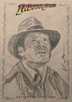 2008 Topps Indiana Jones Heritage - Sketch Cards #NNO Jerry Vanderstelt Front