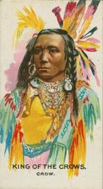 1930 British American Tobacco Indian Chiefs #4 King Of The Crows Front