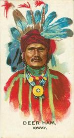 1930 British American Tobacco Indian Chiefs #9 Deer Ham Front