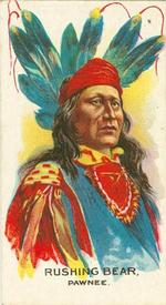 1930 British American Tobacco Indian Chiefs #15 Rushing Bear Front