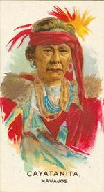 1930 British American Tobacco Indian Chiefs #36 Cayatanita Front