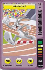 2012 Penny Markt Die Total Verrückte Sportarena  Looney Tunes Active (The Total Crazy Sports Arena) (German) #23 Leichtathletik Hürdenlauf Bugs Bunny Front