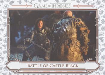 2021 Rittenhouse Game of Thrones Iron Anniversary Series 1 - Battles #B9 Battle of Castle Black Front