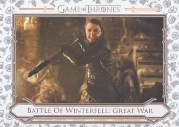 2021 Rittenhouse Game of Thrones Iron Anniversary Series 1 - Battles #B21 Battle of Winterfell: Great War Front