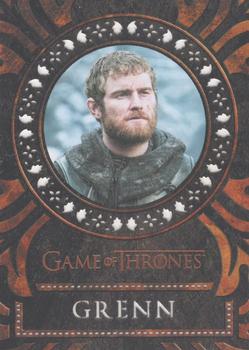 2021 Rittenhouse Game of Thrones Iron Anniversary Series 1 - Laser Cuts #LC41 Grenn Front