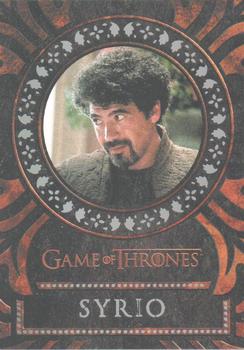 2021 Rittenhouse Game of Thrones Iron Anniversary Series 1 - Laser Cuts #LC51 Syrio Forel Front