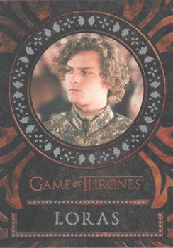 2021 Rittenhouse Game of Thrones Iron Anniversary Series 1 - Laser Cuts #LC53 Loras Tyrell Front