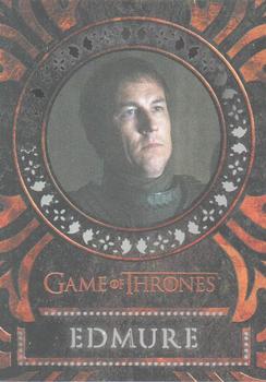 2021 Rittenhouse Game of Thrones Iron Anniversary Series 1 - Laser Cuts #LC79 Lord Edmure Tully Front