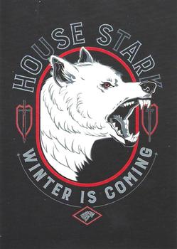 2021 Rittenhouse Game of Thrones Iron Anniversary Series 1 - Topper #CT3 Graphic Sigil House Stark Front