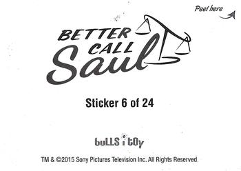 2016 Bulls-i-Toy Sony Better Call Saul Stickers #6 Mike Back