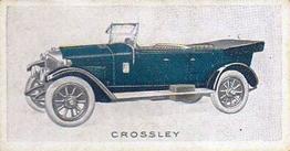 1923 Wills's Motor Cars #13 Crossley Front