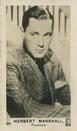 1934 C & T Bridgewater Film Stars (3rd Series) #3 Herbert Marshall Front