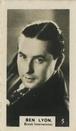 1934 C & T Bridgewater Film Stars (3rd Series) #5 Ben Lyon Front