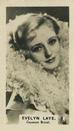 1934 C & T Bridgewater Film Stars (3rd Series) #8 Evelyn Laye Front