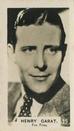 1934 C & T Bridgewater Film Stars (3rd Series) #15 Henri Garat Front