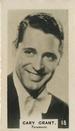 1934 C & T Bridgewater Film Stars (3rd Series) #18 Cary Grant Front