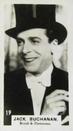 1934 C & T Bridgewater Film Stars (3rd Series) #19 Jack Buchanan Front