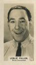 1934 C & T Bridgewater Film Stars (3rd Series) #50 Leslie Fuller Front