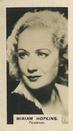 1934 C & T Bridgewater Film Stars (3rd Series) #70 Miriam Hopkins Front