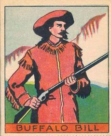 1933 Anonymous Western (R128-1) #17 Buffalo Bill Front