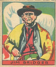 1933 Anonymous Western (R128-1) #22 Jim Bridger Front