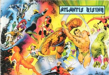 1995 Marvel Comics Checklists #NNO Atlantis Rising Front