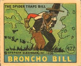 1936 Anonymous Cartoon Adventures (R28) #422 The Spider Traps Bill Front