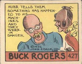 1936 Anonymous Cartoon Adventures (R28) #427 Huer Tells Them Something Has Happened To His Front