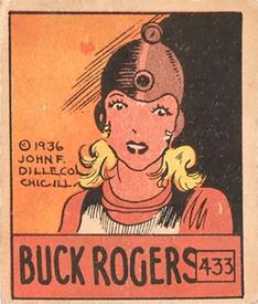 1936 Anonymous Cartoon Adventures (R28) #433 Portrait Of Wilma Front