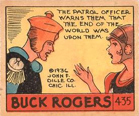 1936 Anonymous Cartoon Adventures (R28) #435 The Patrol Officer Warns Front