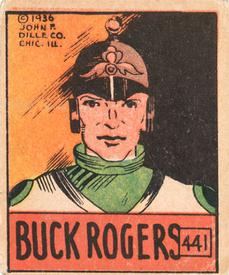 1936 Anonymous Cartoon Adventures (R28) #441 Portrait Of Buck Rogers Front