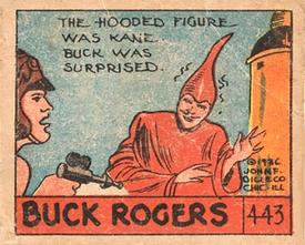 1936 Anonymous Cartoon Adventures (R28) #443 The Hooded Figure Was Kane Front