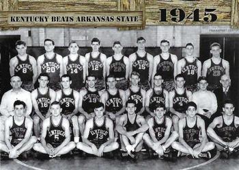 2021 Historic Autographs 1945 The End of WWII #3 Kentucky Beats Arkansas State Front