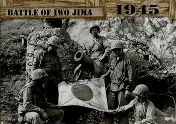 2021 Historic Autographs 1945 The End of WWII #21 Battle of Iwo Jima Front