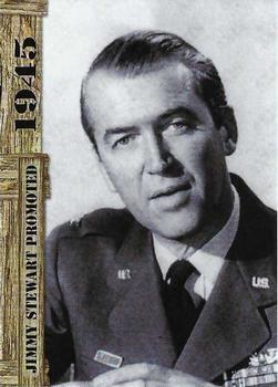 2021 Historic Autographs 1945 The End of WWII #35 Jimmy Stewart Promoted Front