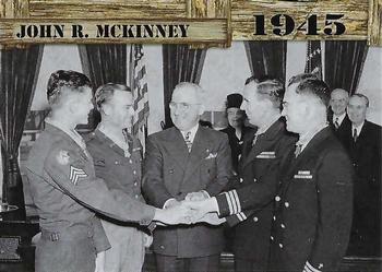 2021 Historic Autographs 1945 The End of WWII #59 John R. McKinney Front