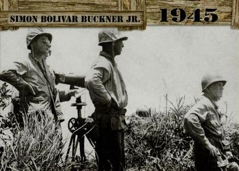2021 Historic Autographs 1945 The End of WWII #63 Simon Bolivar Buckner Jr. Front