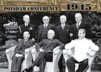 2021 Historic Autographs 1945 The End of WWII #70 Potsdam Conference Front
