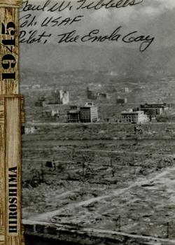 2021 Historic Autographs 1945 The End of WWII #78 Hiroshima Front